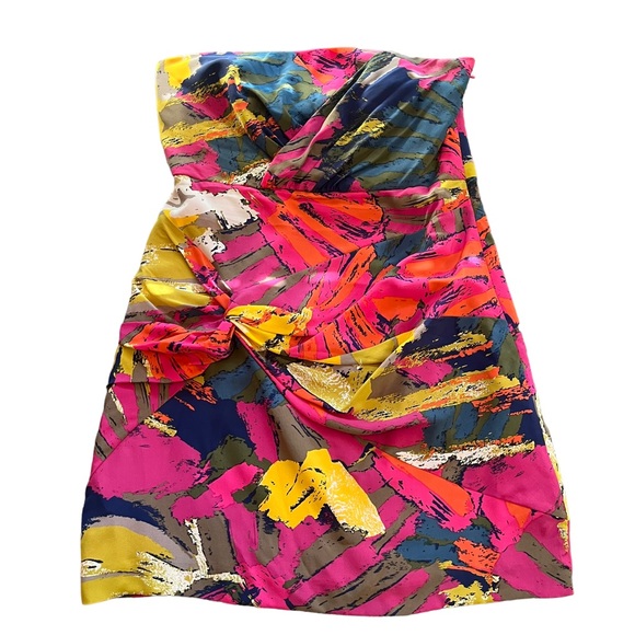 Tibi Dresses & Skirts - TIBI silk mini cocktail dress - size 12